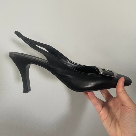 Size 8: Slingback Heels - Business Chic - Picture 5 of 6